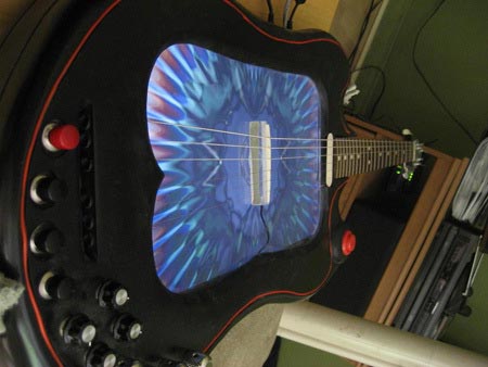 Guitar With Screen