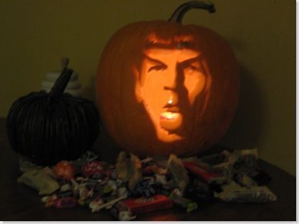 spock pumpkin