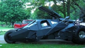 batmobile tumbler replica image