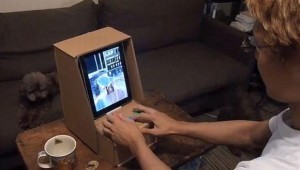 iPad Cardboard Arcade Cabinet