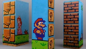 Super Mario Filing Cabinet