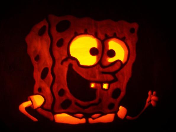 halloween pumpkin carvings spongebob squarepants 2