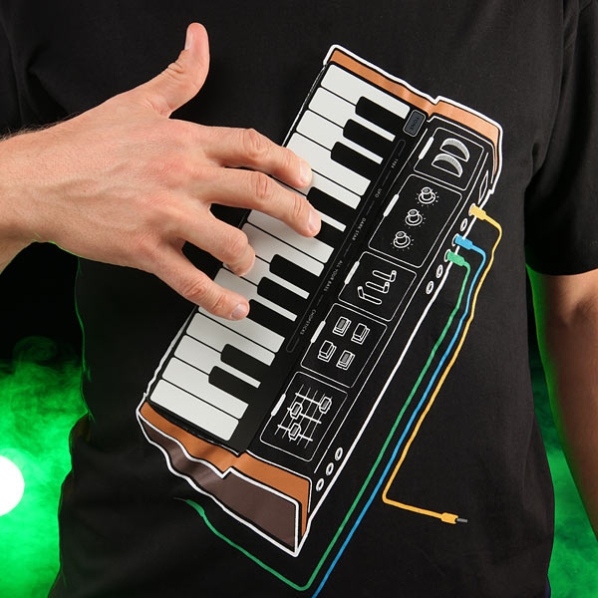 Electronic Music Synthesizer T-Shirt 1