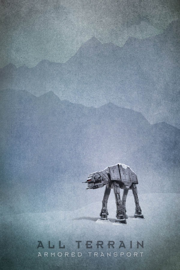 Star Wars AT-AT Poster