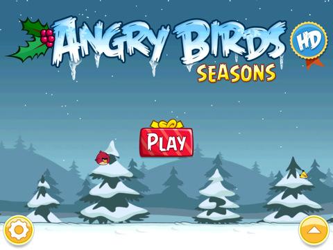 angry birds christmas ipad application