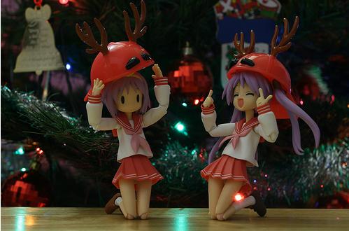 christmas ornaments anime lucky star