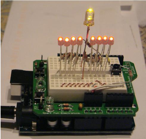 electric menorah arduino