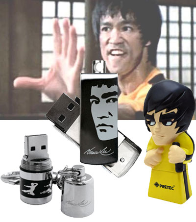 Pretec Bruce Lee USB Flash Drives