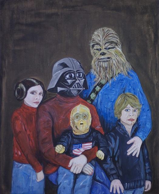star wars family art steven quinn