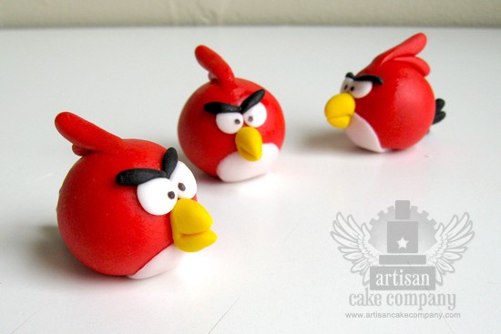 Edible Angry Birds Toppers 4