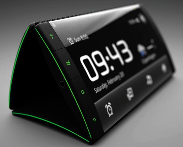 Flip Phone Alarm Clock