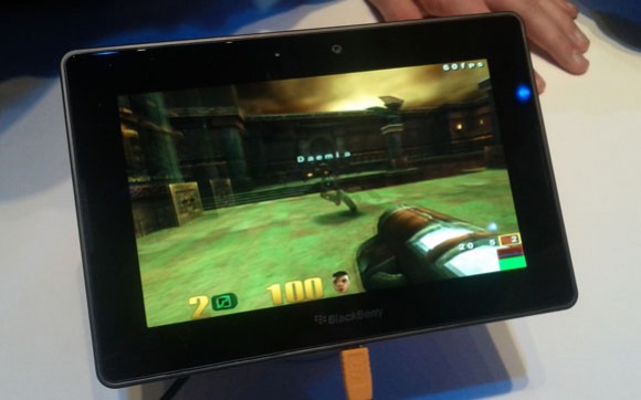 Quake 3 on BlackBerry Playbook