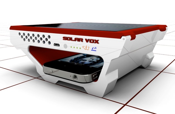 Solar Vox USB Charger Front