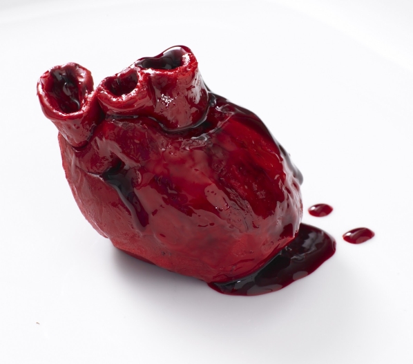 Valentine's Bleeding Heart Cake 1