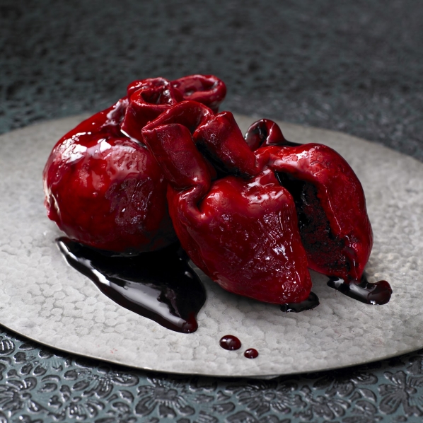 Valentine's Bleeding Heart Cake 2