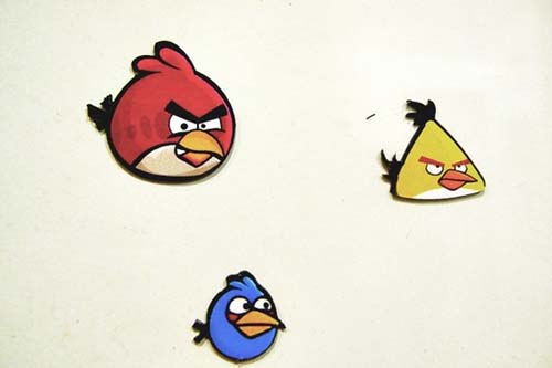 angry birds red blue yellow