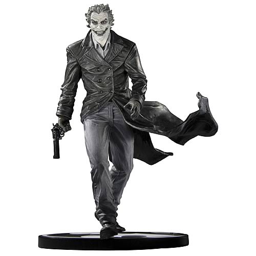 Black and White Joker Statue