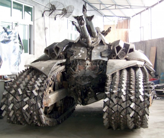 Megatron tank front