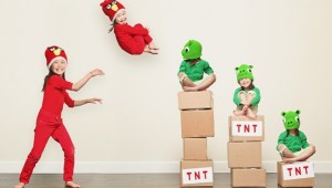 angry birds children real