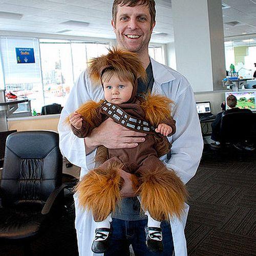 chewbacca baby costume cute