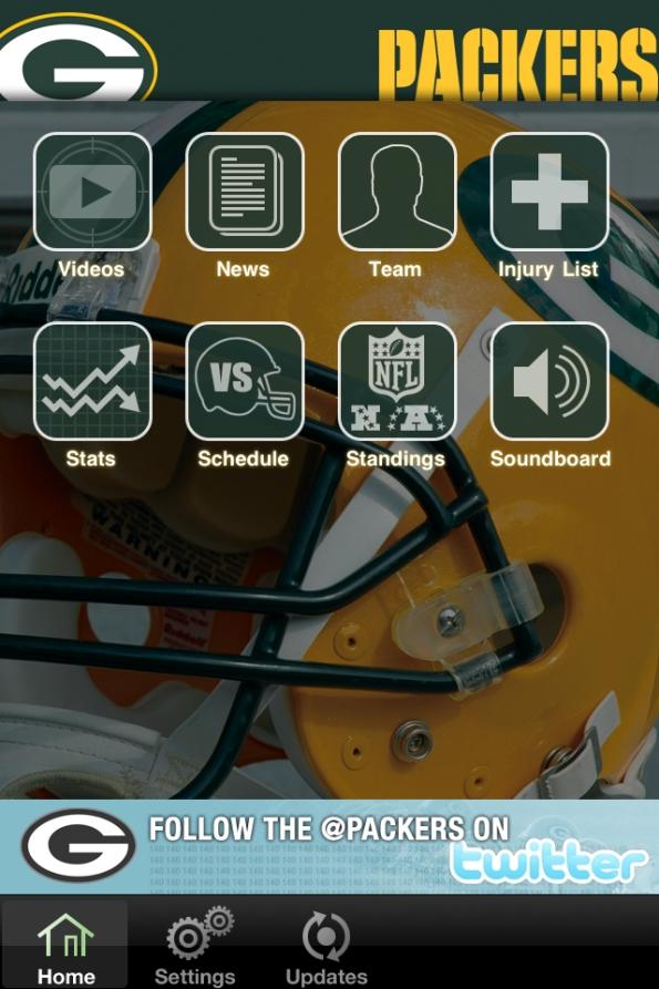 green bay packers super bowl iphone application