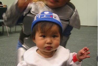 r2d2 baby costume cute