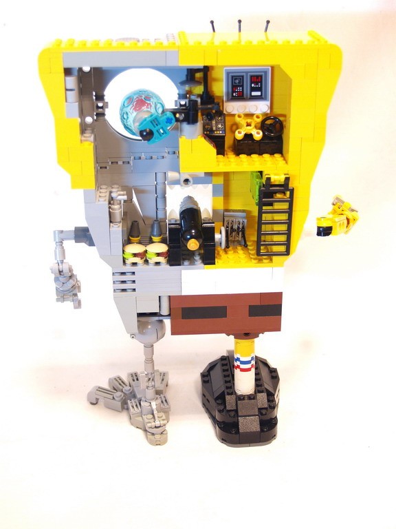 terminator spongebob lego design
