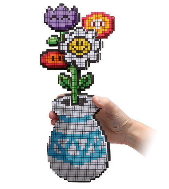valentine's day gift ideas 8bit flower bouquet