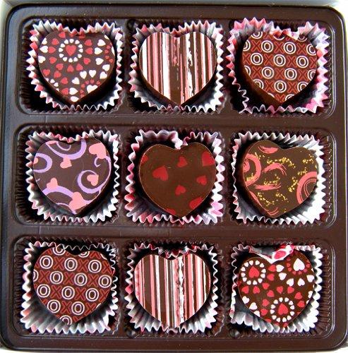 valentine's day gift ideas choclate hearts