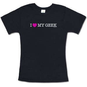 valentine's day gift ideas geek shirt I love my geek women