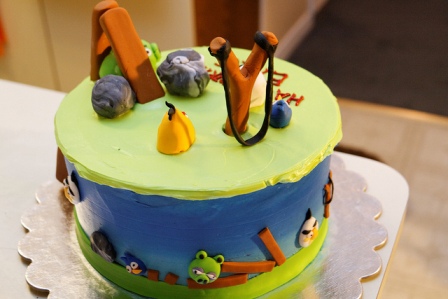 Angry Birds Cake 4