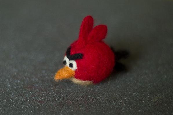 Felted Angry Birds 5