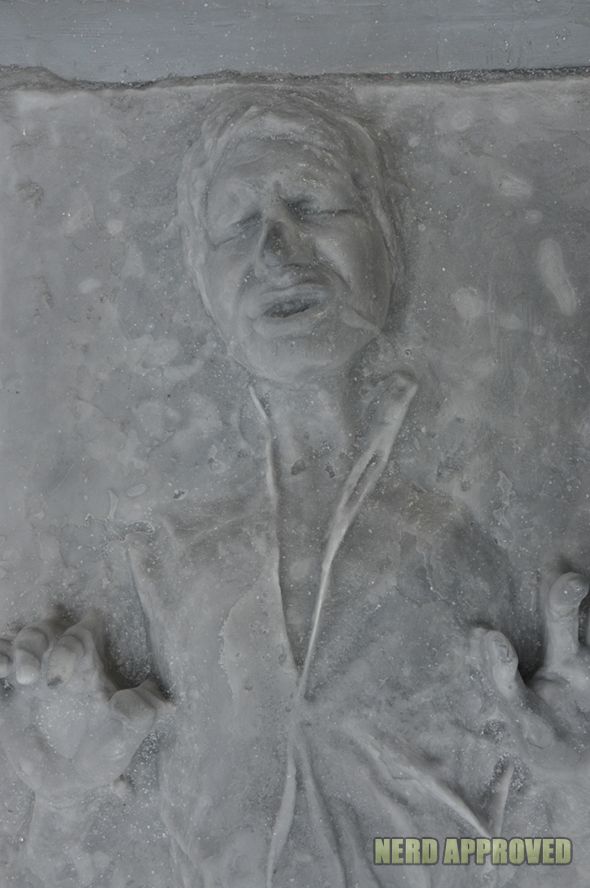 Han Solo Carbonite Ice Sculpture 2