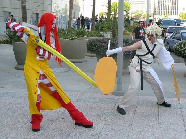 fast food final fantasy cosplay