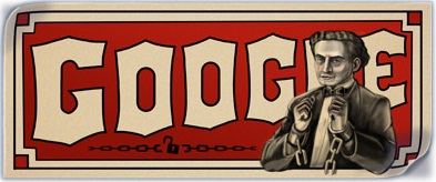 harry houdini magician birthday google doodle