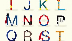 superheroes alphabet abc