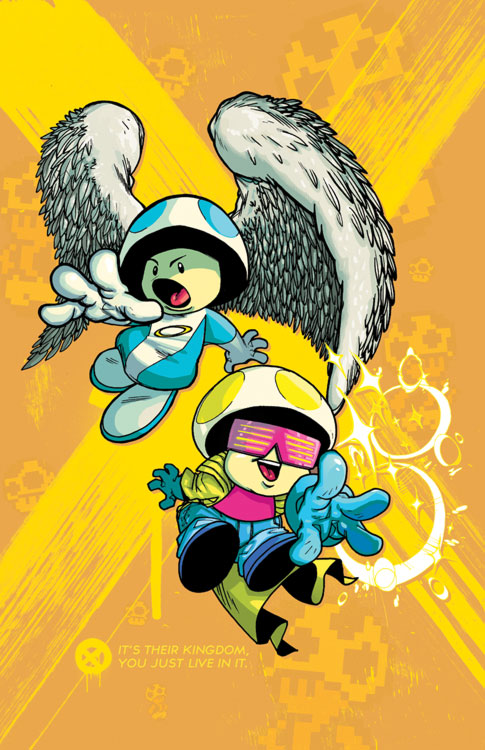 Toads as Angel and Jubilee
