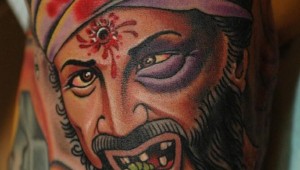dead osama bin laden tattoo