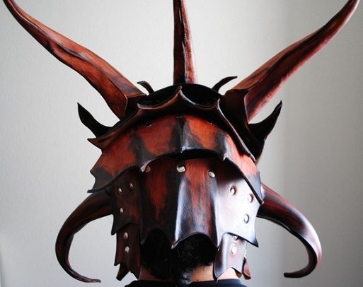 Leather Helm Back