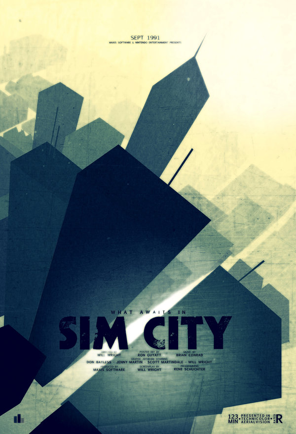 Sim City Movie Poster
