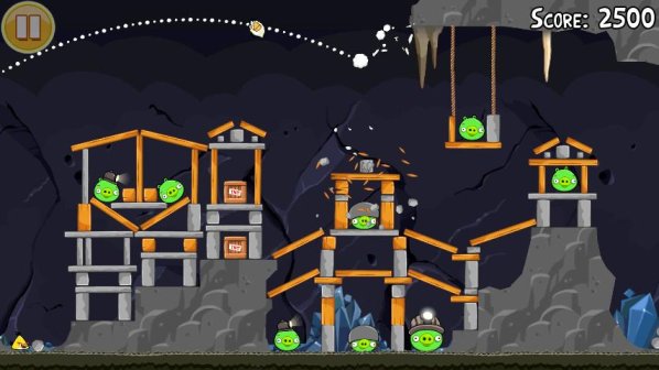 angry birds mine and dine update