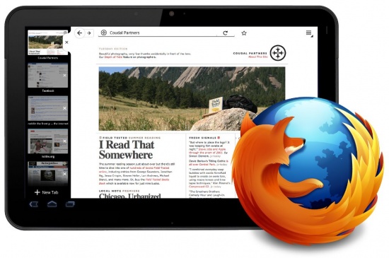 mozilla firefox for tablets