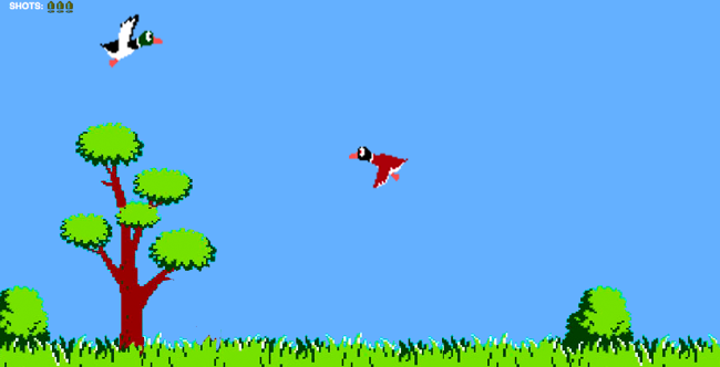 Duck Hunt in HTML5 and JavaScript
