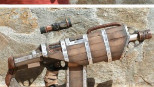 Steampunk Wooden NERF Gun