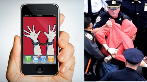 arrested app