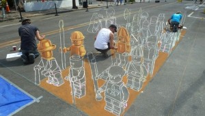 3d lego chalk terra cotta army