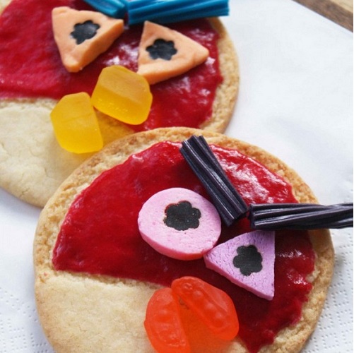 angry birds cookies