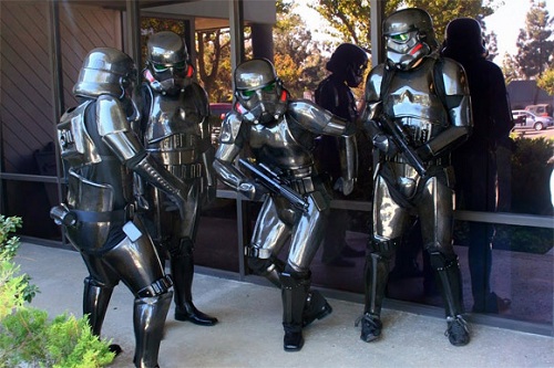 carbon fiber stormtrooper suits