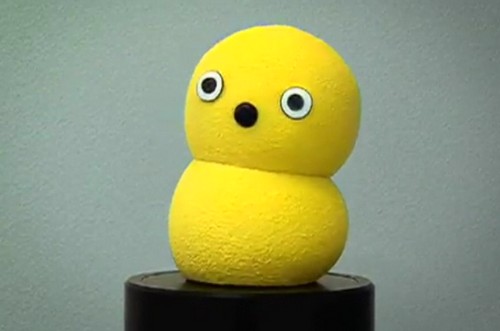 my keepon yellow robot