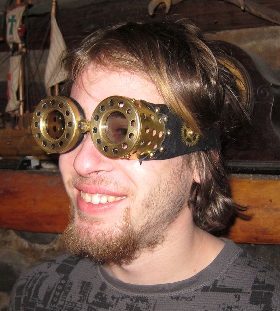 3D Steampunk Goggles 2